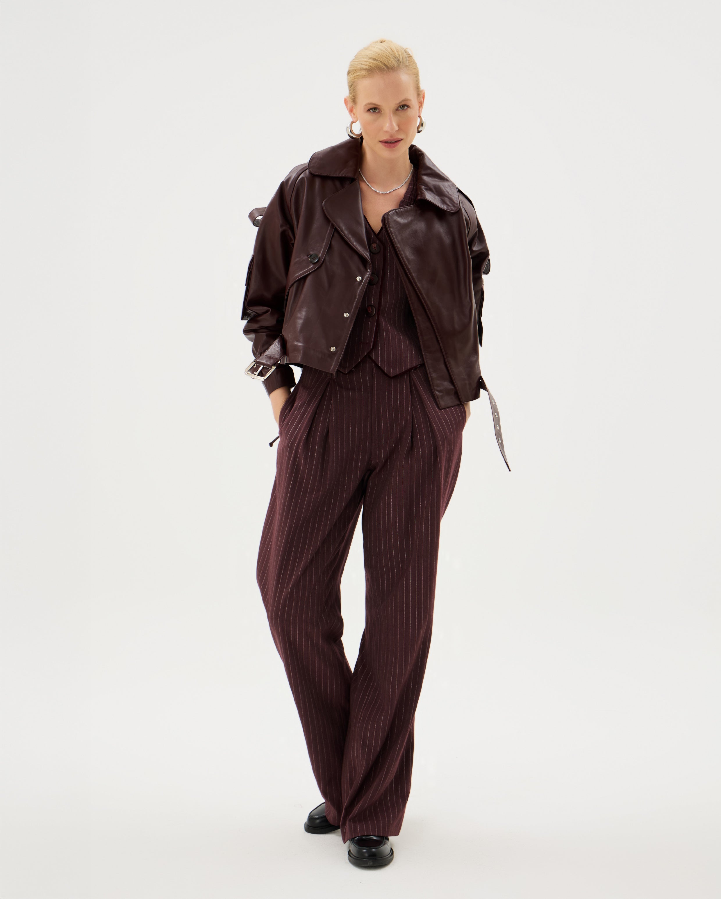 Berry Biker Deri Ceket