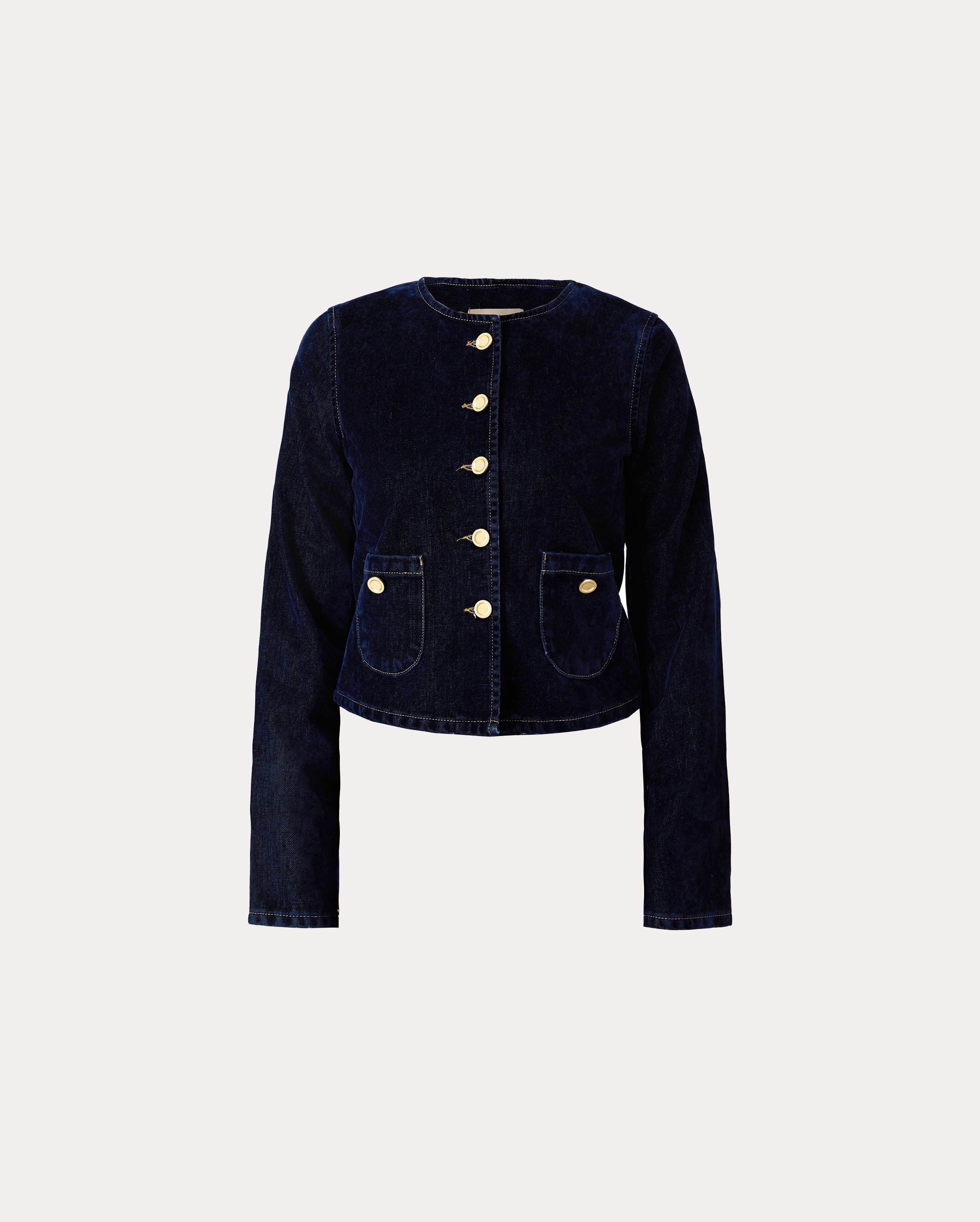 Julia Denim Casual Ceket