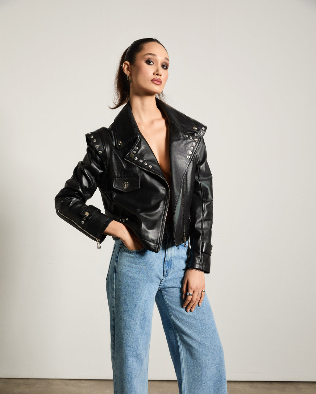 Adel Modüler Deri Ceket