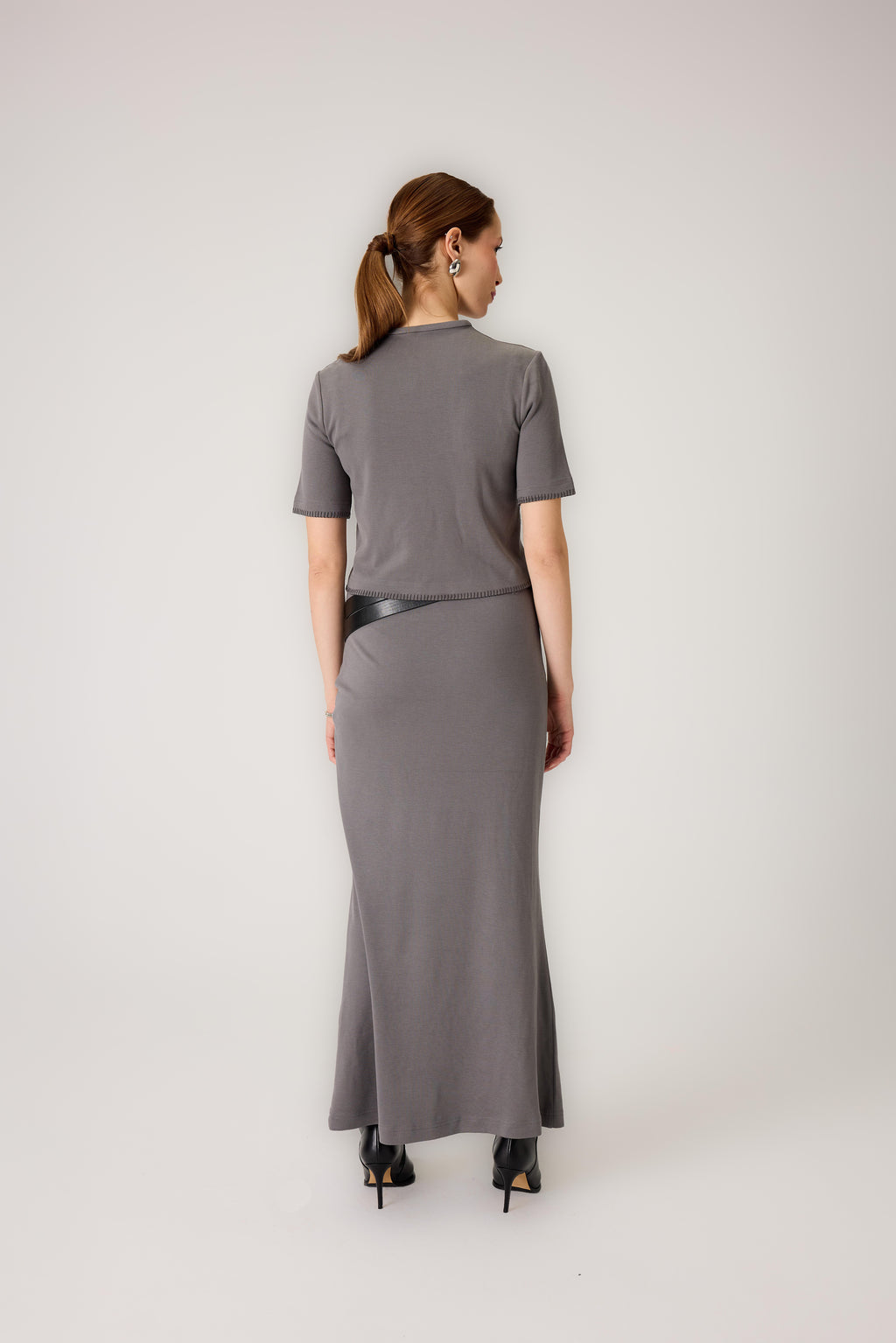 Megan Kısa Kollu Bluz