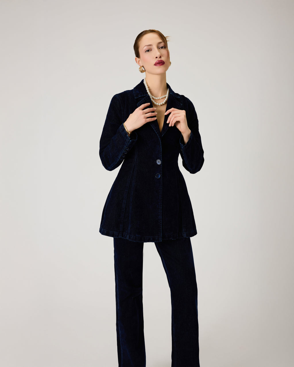 Julia Denim Blazer Ceket