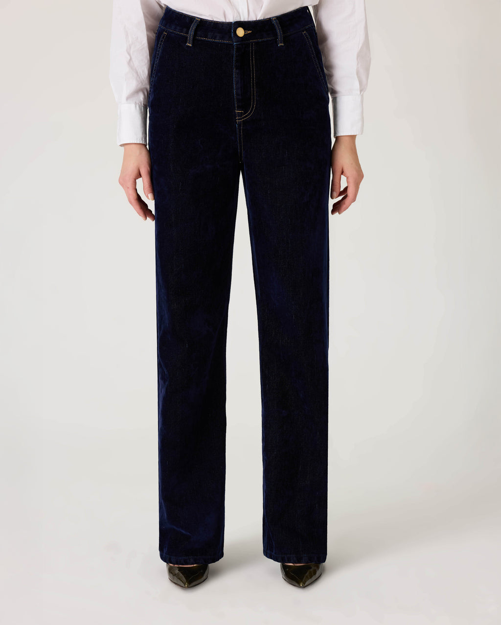 Julia Kadife Denim Pantolon